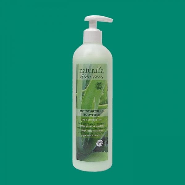 Naturalia Aloe Vera Body Lotion gefur  húðinni mjög góðan raka