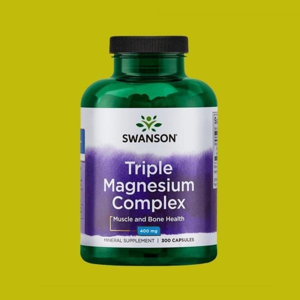 Swanson Triple Magnesium Complex stuðlar að styrkingu vöðva og beina