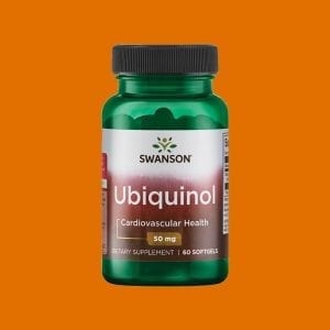 Swanson Ubiquinol CoQ10 styrkir meðal annars hjarta- og æðakerfið.