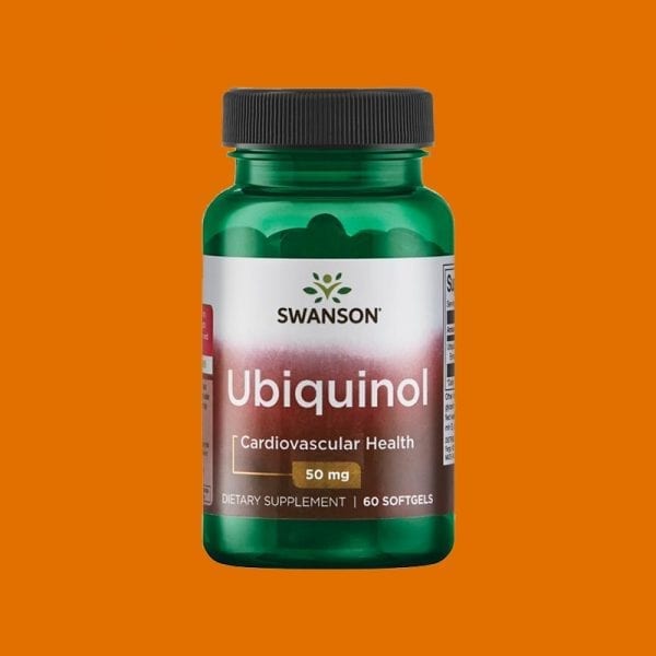 Swanson Ubiquinol CoQ10 styrkir meðal annars hjarta- og æðakerfið.