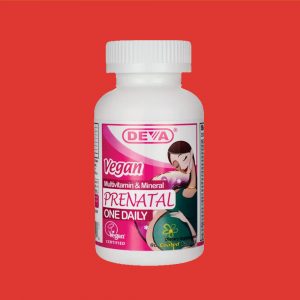 Deva Vegan Prenatal fjölvítamín & steinefna formúlan