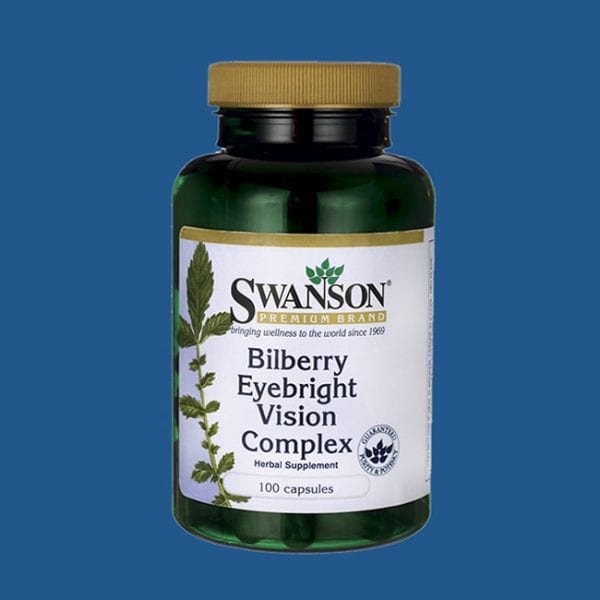 Bilberry Eyebright Vision Complex inniheldur öfluga blöndu jurta sem vinna saman og viðhalda góðri sjón " Bláber " sem eru rík af andoxunarefnum " Eyebright " sem vinnur gegn bólgum " Rutin " sem styrkir æðaveggi og " Quercetin " sem er náttúrulegt antihistamin sem vinnur gegn bólgum.